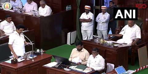 ತಮಿಳುನಾಡು ವಿಧಾನಸಭೆಯಲ್ಲಿ ನಿರ್ಣಯ ಮಂಡಿಸಿದ ಮುಖ್ಯಮಂತ್ರಿ ಎಂಕೆ ಸ್ಟಾಲಿನ್