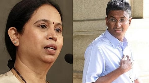 ಲಕ್ಷ್ಮಿ ಹೆಬ್ಬಾಳ್ಕರ್ ಮತ್ತು ಸತೀಶ್ ಜಾರಕಿಹೊಳಿ