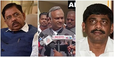 ಪರಮೇಶ್ವರ್, ಪ್ರಿಯಾಂಕ್ ಖರ್ಗೆ, ಡಿಕೆ ಸುರೇಶ್