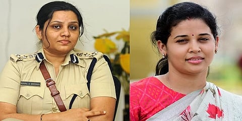 ಡಿ ರೂಪಾ, ರೋಹಿಣಿ ಸಿಂಧೂರಿ