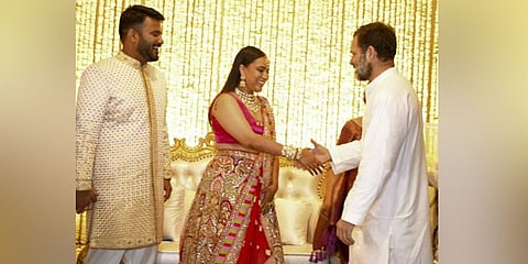 ಸ್ವರಾ ಭಾಸ್ಕರ್ ಮದುವೆಯಲ್ಲಿ ರಾಹುಲ್ ಗಾಂಧಿ