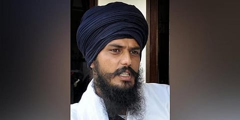 ಖಲಿಸ್ತಾನಿ ಪರ ಕಾರ್ಯಕರ್ತ ಮತ್ತು ವಾರಿಸ್ ಪಂಜಾಬ್‌ನ ಮುಖ್ಯಸ್ಥ ಅಮೃತಪಾಲ್ ಸಿಂಗ್