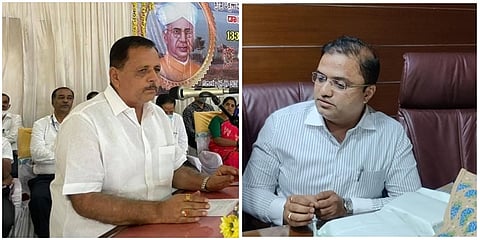 ಶಾಸಕ ಮಾಡಾಳ್ ವಿರೂಪಾಕ್ಷಪ್ಪ ಮತ್ತು ಅವರ ಪುತ್ರ ಮಾಡಾಳ್ ಪ್ರಶಾಂತ್(ಸಂಗ್ರಹ ಚಿತ್ರ)