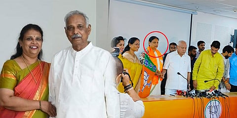 ಕಾಗೋಡು ತಿಮ್ಮಪ್ಪ ಮತ್ತು ಪುತ್ರಿ ರಾಜನಂದಿನಿ