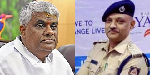 ಡಿವೈಎಸ್ ಪಿ ಉದಯ್ ಭಾಸ್ಕರ್-ಹೆಚ್ ಡಿ ರೇವಣ್ಣ