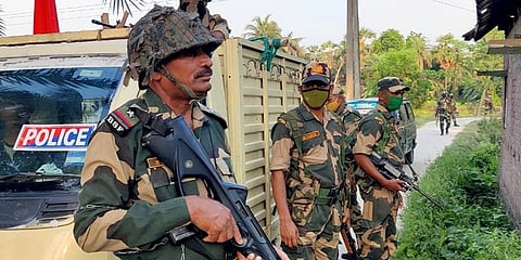 ಬಿಹಾರದಲ್ಲಿ ಪೊಲೀಸ್ ಭದ್ರತೆ