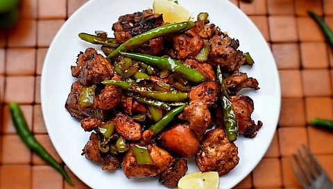 ಕ್ಯಾಪ್ಸಿಕಂ ಚಿಕನ್ ಫ್ರೈ