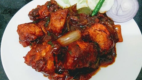 ಕ್ಯಾಪ್ಸಿಕಂ ಚಿಕನ್ ಫ್ರೈ