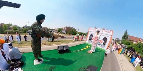 ಕೆನಡಾದ ಪರೇಡ್ ನಲ್ಲಿ ಇಂದಿರಾ ಗಾಂಧಿ ಹತ್ಯೆಯ ಸ್ತಬ್ಧಚಿತ್ರ ಪ್ರದರ್ಶನ