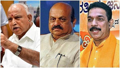ಯಡಿಯೂರಪ್ಪ, ಬೊಮ್ಮಾಯಿ ಮತ್ತು ಕಟೀಲ್