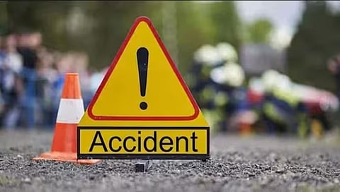 Father, son killed; daughter injured after car overturns on Bengaluru-Mysuru Highway in Mandya