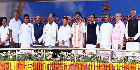 ಸಿಎಂ ಸಿದ್ದರಾಮಯ್ಯ ಮತ್ತು ಅವರ ಸಂಪುಟ ಸಚಿವರು