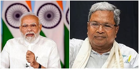 ಪಿಎಂ ನರೇಂದ್ರ ಮೋದಿ, ಸಿಎಂ ಸಿದ್ದರಾಮಯ್ಯ