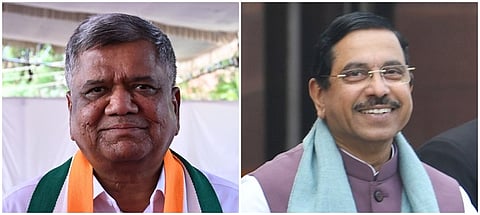 ಜಗದೀಶ್ ಶೆಟ್ಟರ್ ಮತ್ತು ಪ್ರಹ್ಲಾದ್ ಜೋಶಿ