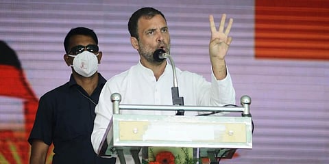 ಕಾಂಗ್ರೆಸ್ ನಾಯಕ ರಾಹುಲ್ ಗಾಂಧಿ.