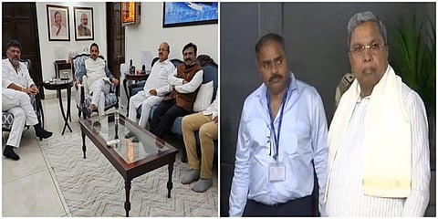 ಕಾವೇರಿ ಸಭೆಯಲ್ಲಿ ಪಾಲ್ಗೊಳ್ಳಲು ದೆಹಲಿಗೆ ಆಗಮಿಸಿದ ಸಿಎಂ ಸಿದ್ದರಾಮಯ್ಯ ಮತ್ತು ಡಿಸಿಎಂ ಡಿ ಕೆ ಶಿವಕುಮಾರ್