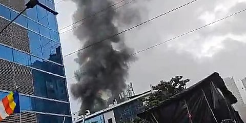 ಶಾಪಿಂಗ್ ಮಾಲ್‌ನಲ್ಲಿ ಭಾರಿ ಅಗ್ನಿ ಅವಘಡ