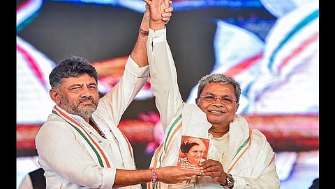 ಡಿ.ಕೆ ಶಿವಕುಮಾರ್ ಮತ್ತು ಸಿದ್ದರಾಮಯ್ಯ