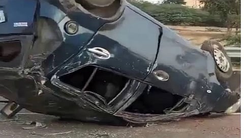 ಅಪಘಾತದ ದೃಶ್ಯ