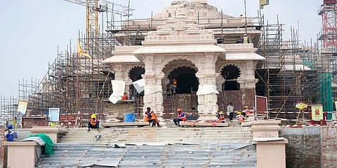 ಅಯೋಧ್ಯೆ ರಾಮಮಂದಿರ ನಿರ್ಮಾಣ ಕಾರ್ಯ