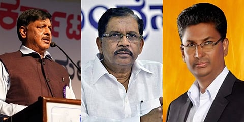 ಎಚ್‌ಸಿ ಮಹದೇವಪ್ಪ - ಪರಮೇಶ್ವರ್ - ಸತೀಶ್ ಜಾರಕಿಹೊಳಿ