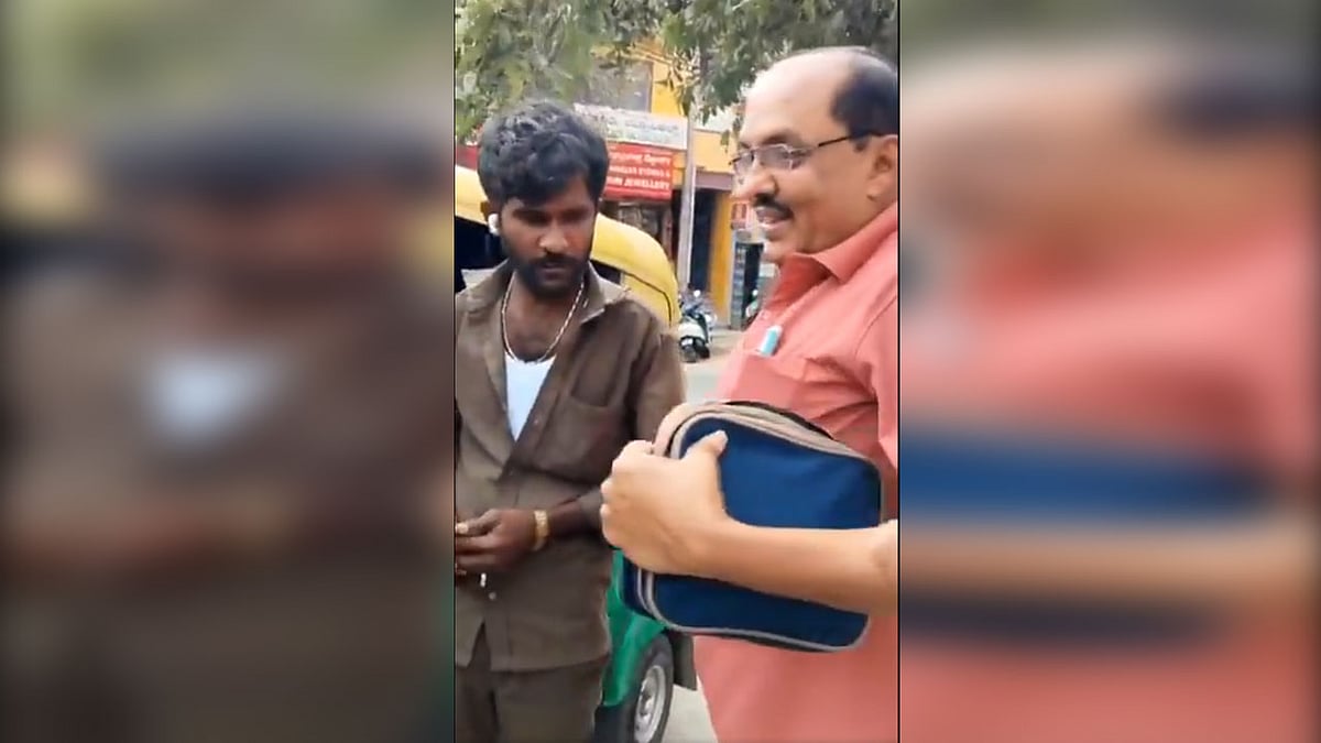 Bengaluru: ಪ್ರಯಾಣಿಕ ಬಿಟ್ಟು ಹೋಗಿದ್ದ 'ಮಗಳ ಮದುವೆ ಹಣ' ಹಿಂದುರಿಗಿಸಿದ ಆಟೋ ಚಾಲಕ ...