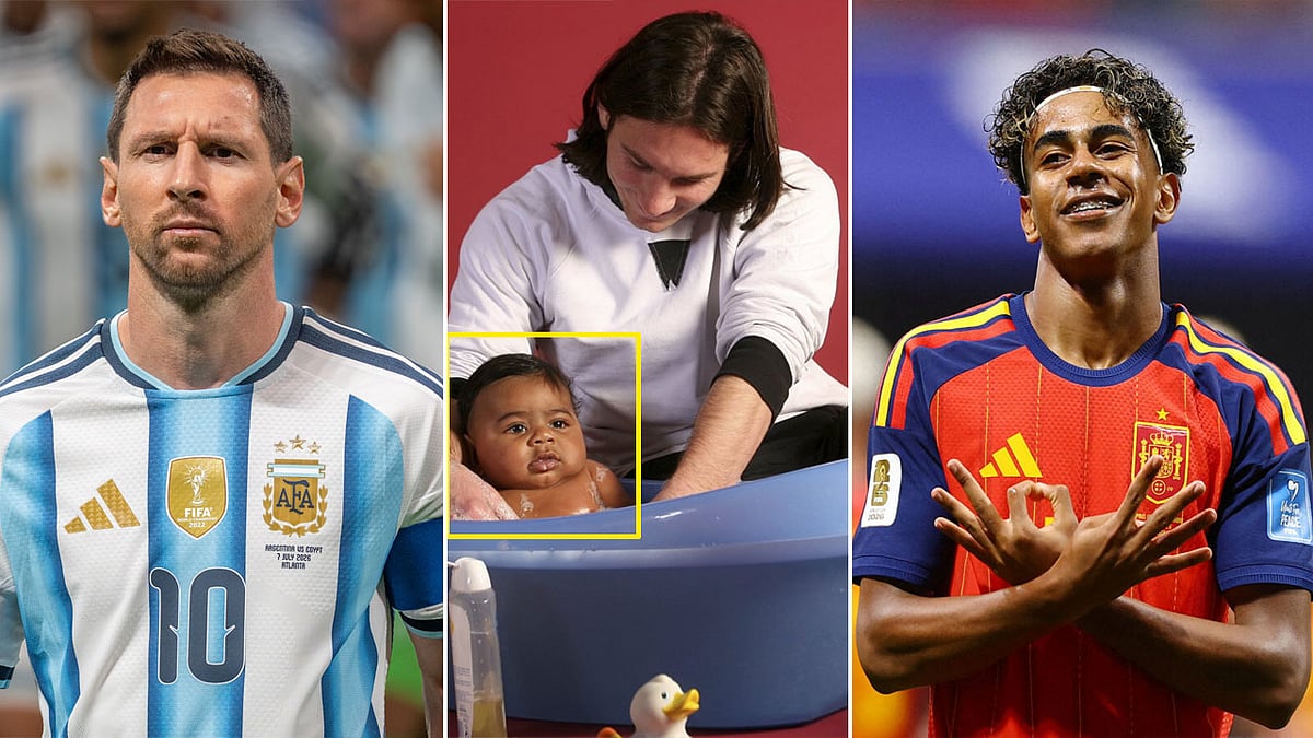 ವಿಧಿ ಬರೆದ ಕಥೆ: ಆವತ್ತು Lionel Messi ಬಾತ್ ಟಬ್ ನಲ್ಲಿ ಮುದ್ದಾಡಿದ್ದ ಮಗುವೇ ಇಂದು FIFA WorldCup ಫೈನಲ್ ನಲ್ಲಿ ಎದುರಾಳಿ!