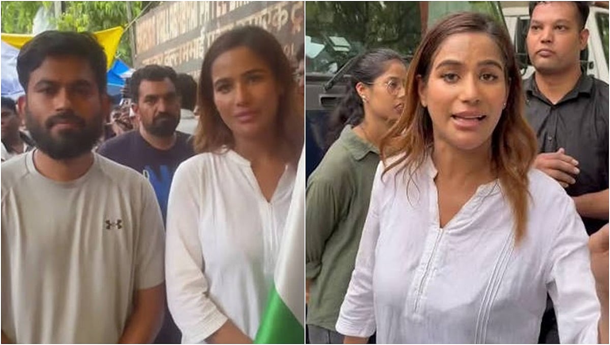 ಸಿಜೆಪಿ ಪ್ರತಿಭಟನೆಯಲ್ಲಿ ಭಾಗಿಯಾದ Bollywood Hot ನಟಿ ಪೂನಂ ಪಾಂಡೆ; ಪ್ರತಿಭಟನಾಕಾರರಲ್ಲಿ ಹೆಚ್ಚಿದ ಹುಮ್ಮಸ್ಸು, Video!