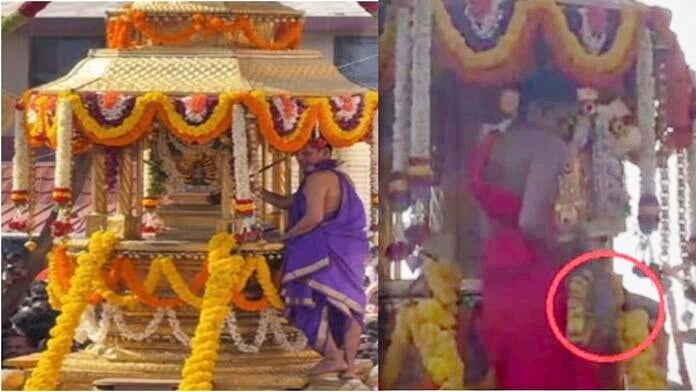 ಉಡುಪಿ: ವಿಟ್ಲಪಿಂಡಿ ಉತ್ಸವದ ವೇಳೆ ಸ್ವಾಮೀಜಿಗಳ ಕೈಯಿಂದ ಜಾರಿದ ಶ್ರೀಕೃಷ್ಣನ ಉತ್ಸವ ಮೂರ್ತಿ, ಭಕ್ತರಲ್ಲಿ ಹೆಚ್ಚಿದ ಆತಂಕ!