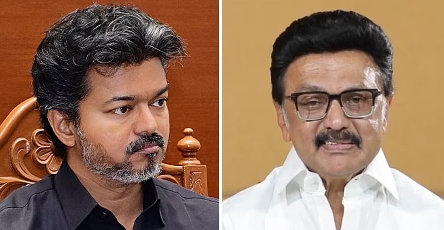ವಿಧಾನಸಭೆಯಲ್ಲಿ ಸನ್ನೆ ವಿವಾದ: ‘ರೀಲ್ಸ್‌ ಪೋಸ್ಟ್ ಮಾಡಿ ಸಿನಿಮಾ ಚಿತ್ರೀಕರಣದಂತೆ ಆಡಳಿತ’; ವಿಜಯ್ ವಿರುದ್ಧ ಸ್ಟಾಲಿನ್ ವಾಗ್ದಾಳಿ; Video