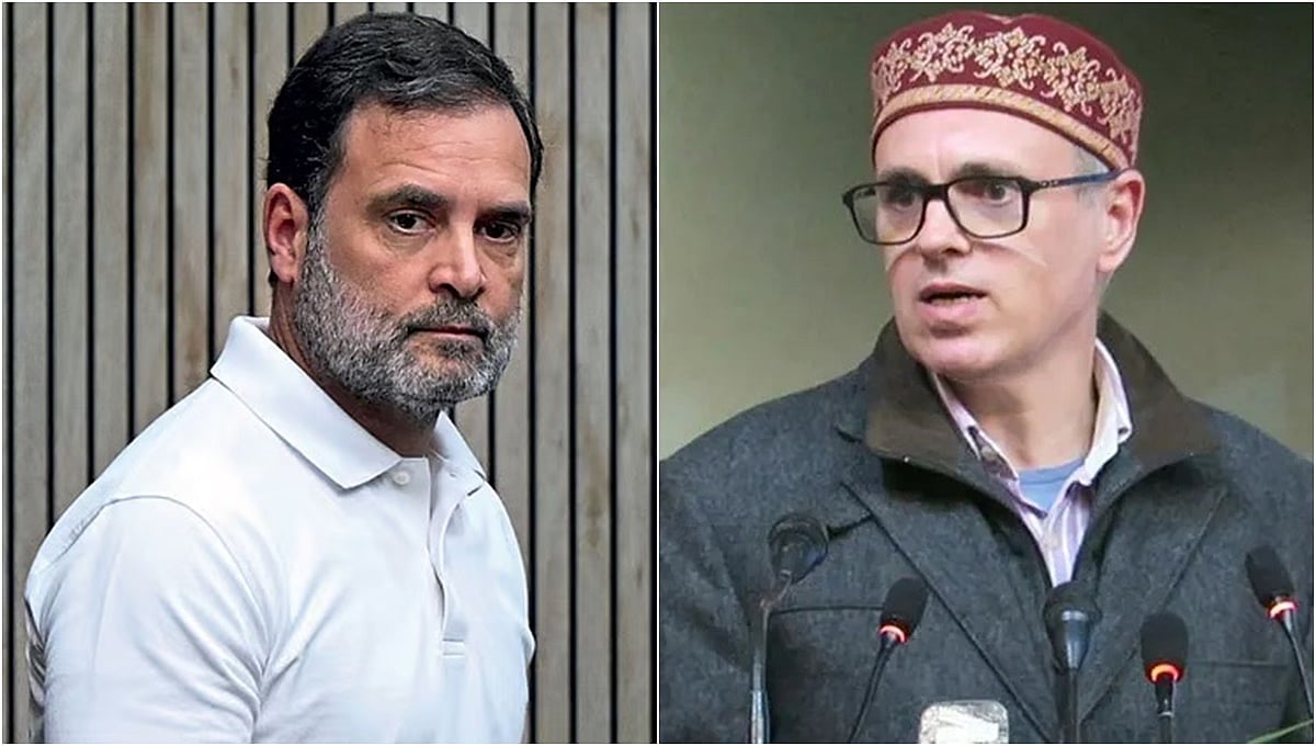 'ವಂದೇ ಮಾತರಂ' ಕಾನೂನಾಗಿದೆ; ತಾಕತ್ತಿದ್ದರೆ ಅಧಿಕಾರಕ್ಕೆ ಬಂದು ಬದಲಾಯಿಸಿ, ನನ್ನ ಅಭ್ಯಂತರವಿಲ್ಲ: ಕಾಂಗ್ರೆಸ್‌ಗೆ ಒಮರ್ ಅಬ್ದುಲ್ಲಾ ತಿರುಗೇಟು!