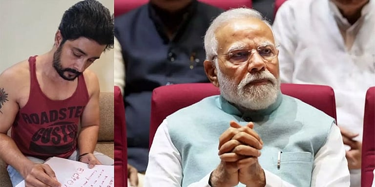ಕಾವೇರಿ ನಮ್ಮದು, ಕರ್ನಾಟಕಕ್ಕೆ ನ್ಯಾಯ ಕೊಡಿ: ಪ್ರಧಾನಿ ಮೋದಿಗೆ ರಕ್ತದಲ್ಲಿ ಪತ್ರ ...