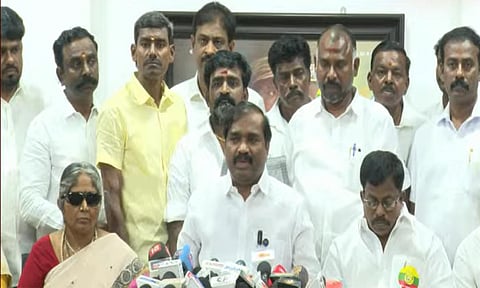 தி.மு.க. கூட்டணியில் இருந்து வெளியேறியது தமிழக வாழ்வுரிமை கட்சி - வேல்முருகன் அறிவிப்பு

