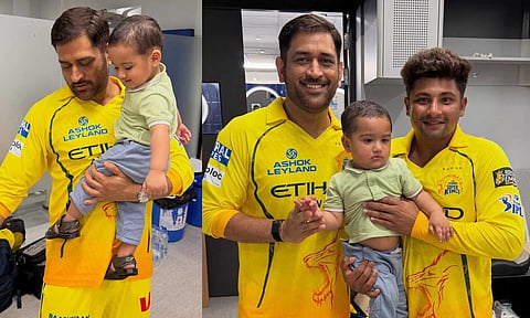MS Dhoni - Sarfaraz Khan