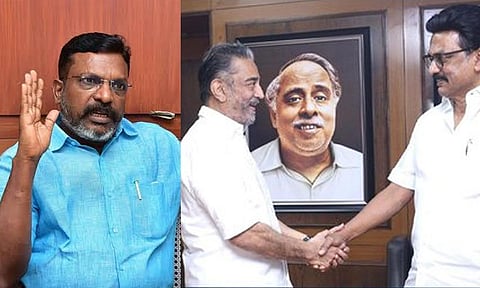 காலத்தால் போற்றப்படும் அரசியல் கண்ணியம்- கமல்ஹாசனுக்கு திருமாவளவன் பாராட்டு

