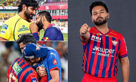 ஜடேஜாவை தொடர்ந்து டெல்லி அணியின் லோகோவை முத்தமிட்ட ரிஷப் பண்ட்