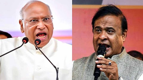 பைத்தியக்காரனை போல., மனைவி மீதான குற்றச்சாட்டில் கார்கேவை கடுமையாக விமர்சித்த அசாம் முதல்வர்