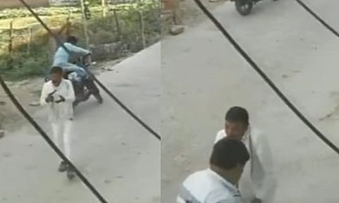 நடைபயிற்சி சென்ற வழக்கறிஞர்  சுட்டுக் கொலை - பரபரப்பு வீடியோ  | Uttar pradesh 