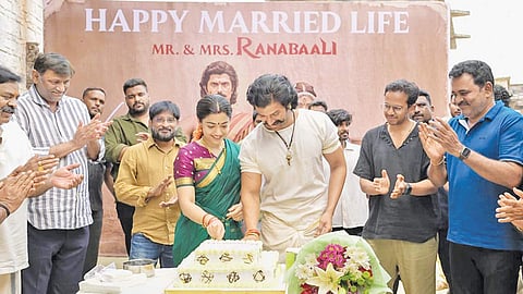 மீண்டும் படப்பிடிப்பில் விஜய் தேவரகொண்டா - ராஷ்மிகா 

