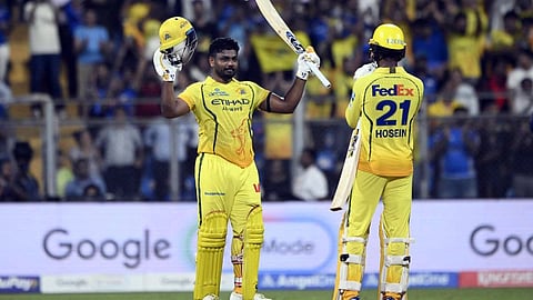 IPL 2026 | இதுவரை எந்த சி.எஸ்.கே. வீரரும் செய்ததில்லை... அசத்தல் சாதனை படைத்த சஞ்சு சாமசன்