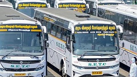 தேர்தலுக்காக சொந்த ஊர் சென்றவர்கள் சென்னை உள்ளிட்ட இடங்களுக்கு திரும்ப சிறப்பு பஸ்கள் இயக்கம் 
