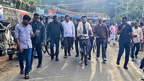 கொடைக்கானலில் Cycling செய்த முதலமைச்சர் மு.க.ஸ்டாலின்