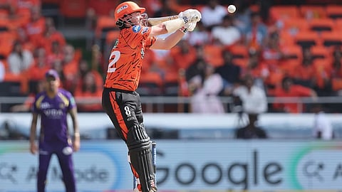 IPL 2026 | மிடில் ஆர்டர் சொதப்பல்: கொல்கத்தா வெற்றிபெற 166 ரன்களை இலக்காக நிர்ணயித்த ஐதராபாத்