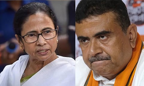 மேற்கு வங்கத்தில் ஆட்சியை இழக்கும் மம்தா?.. பெரும்பான்மையை விட அதிக இடங்களில் பாஜக முன்னிலை!