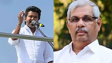 ஆட்சியமைக்க அழைப்பு விடுக்குமாறு ஆளுநருக்கு த.வெ.க. கடிதம்