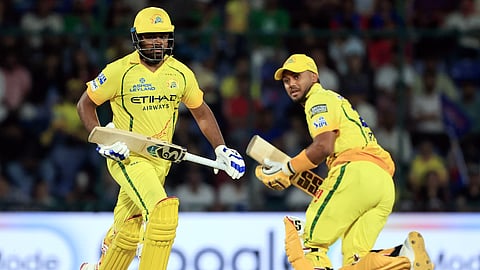 IPL 2026 | சஞ்சு சாம்சன் அதிரடியால் டெல்லியை துவம்சம் செய்தது சி.எஸ்.கே.