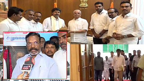 த.வெ.க.வுக்கு காங்கிரஸ் ஆதரவு: விசிக-வின் முடிவு என்ன?- திருமாவளவன் பதில்..!