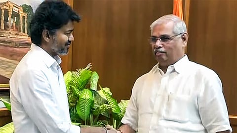 ஆளுநரை சந்திக்க மீண்டும் நேரம் கேட்ட தவெக தலைவர் விஜய்