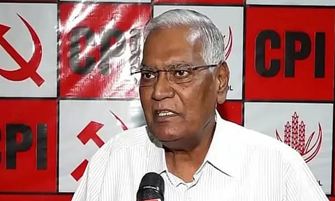 "இந்தியா கூட்டணியில் பிளவு"- சிபிஐ பொதுச்செயலாளர் டி.ராஜா