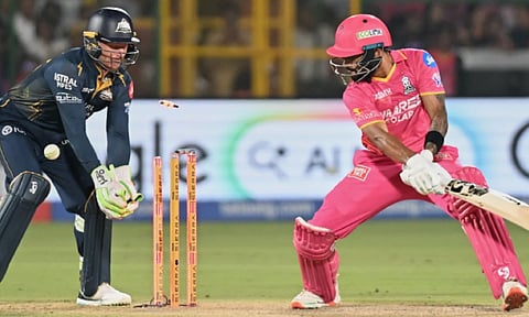 IPL: 77 ரன்கள் வித்தியாசத்தில் ராஜஸ்தானை வீழ்த்திய குஜராத் 